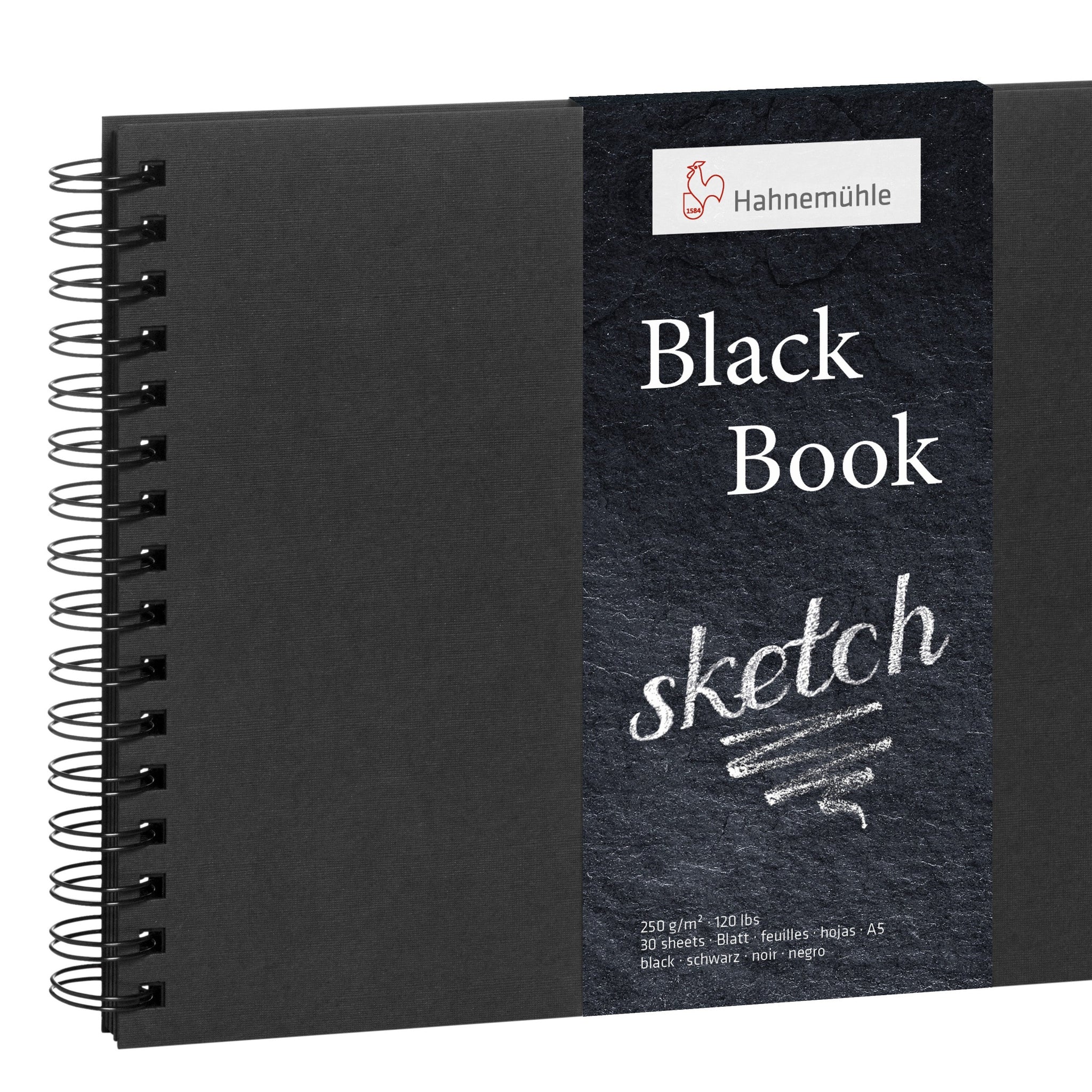 Hahnemule Black Sketchbooks