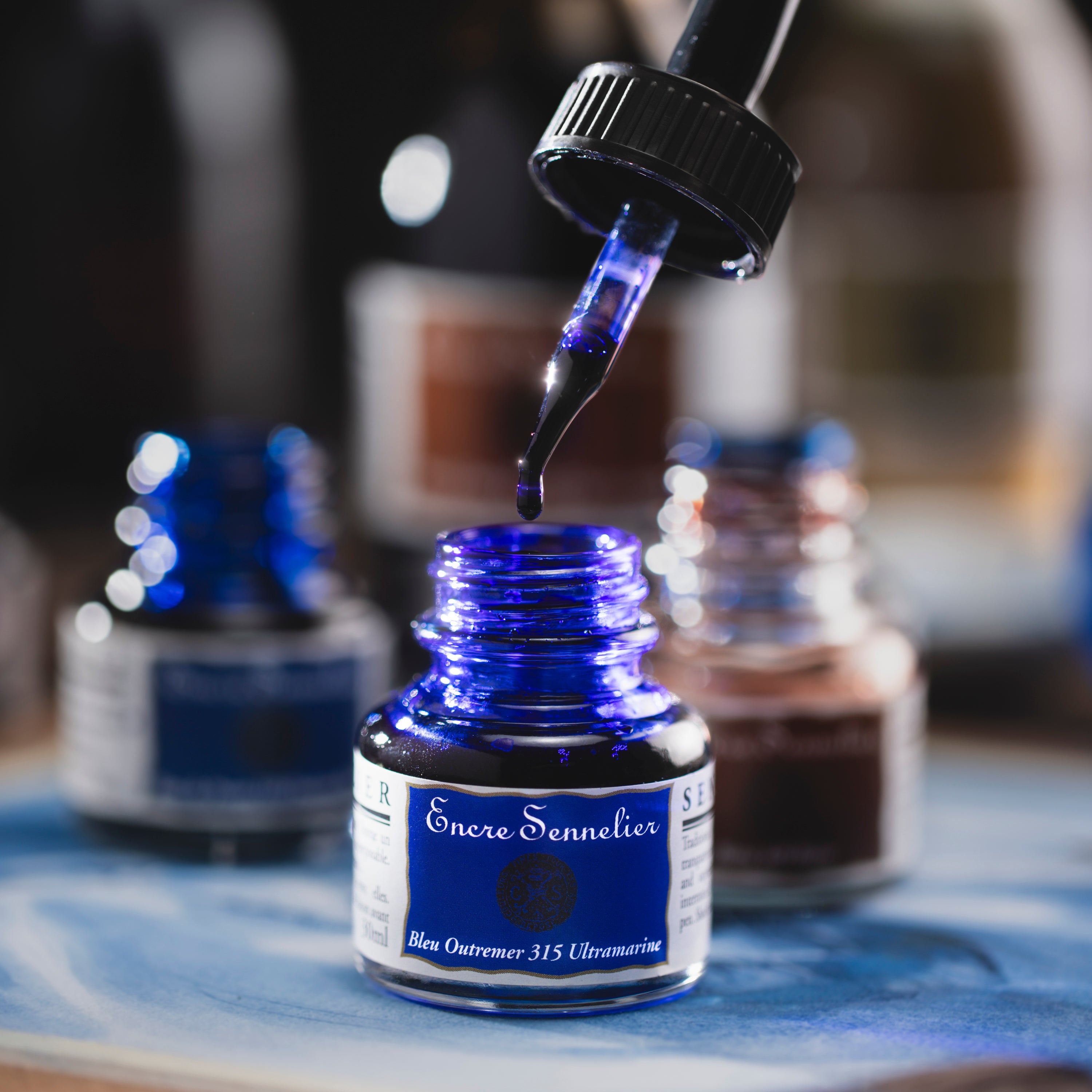 Sennelier Artists Ink 30ml 211 Burnt Sienna