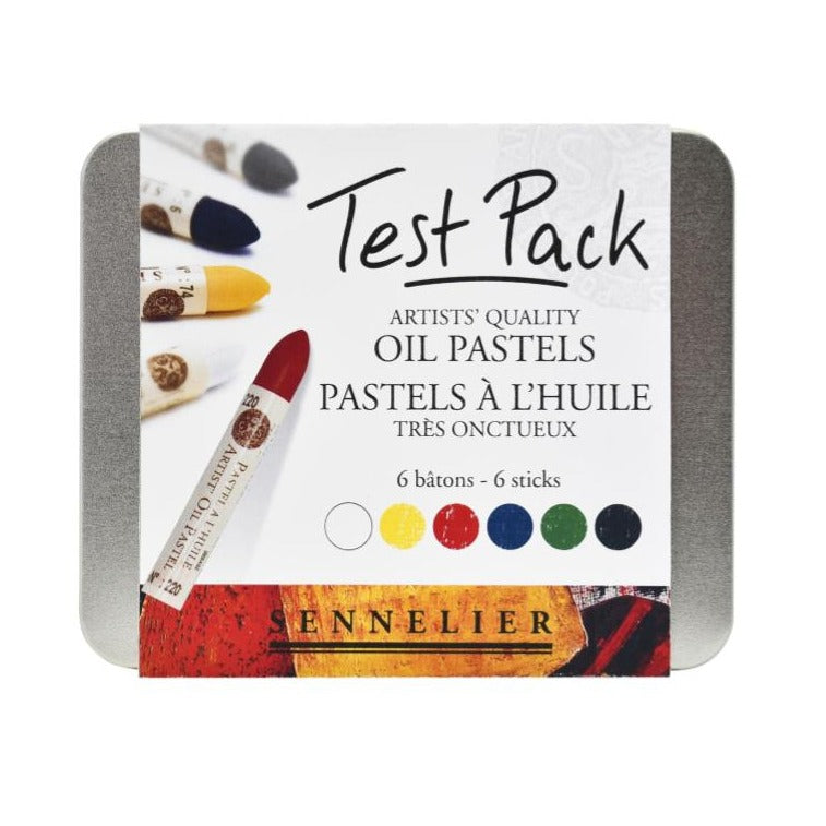 Shop Sennelier Iridescent Oil Pastels Set of 6 Australia - Art