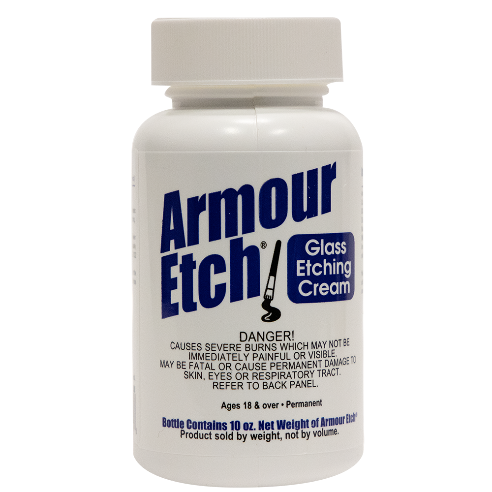 Armour Etch Glass Etching Cream - Melbourne Etching Supplies