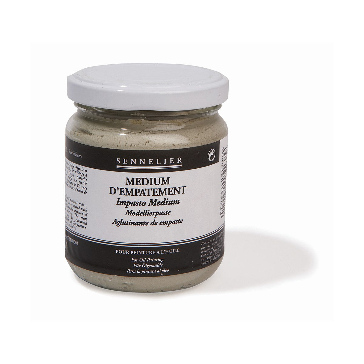 Sennelier Impasto Medium 200ml Jar - Melbourne Etching Supplies