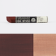 Sennelier oil stick with a brown colour swatch on a white background