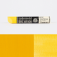 Sennelier oil stick with a yellow colour swatch on a white background