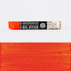 Sennelier oil stick with a fluorescent colour swatch on a white background