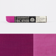 Sennelier oil stick with a purple colour swatch on a white background