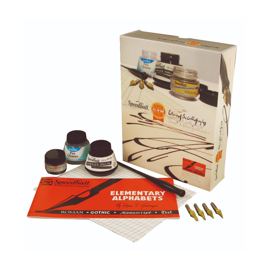 Speedball Super Value Lettering & Calligraphy Kit