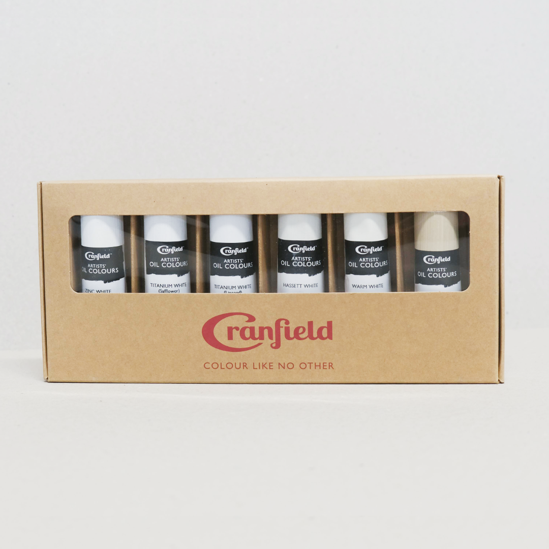 Cranfield Oil Paints 'Six White Oil Paints' Gift Set