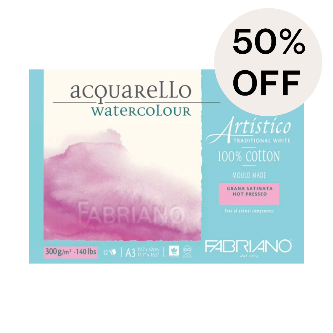Fabriano Artistico Block Pad HP 300gsm