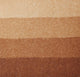 An aquatint test print in brown showing 4 depths of tone.