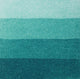 An aquatint test print in green showing 4 depths of tone.