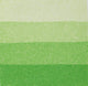 An aquatint test print in green showing 4 depths of tone.
