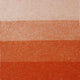An aquatint test print in red showing 4 depths of tone.