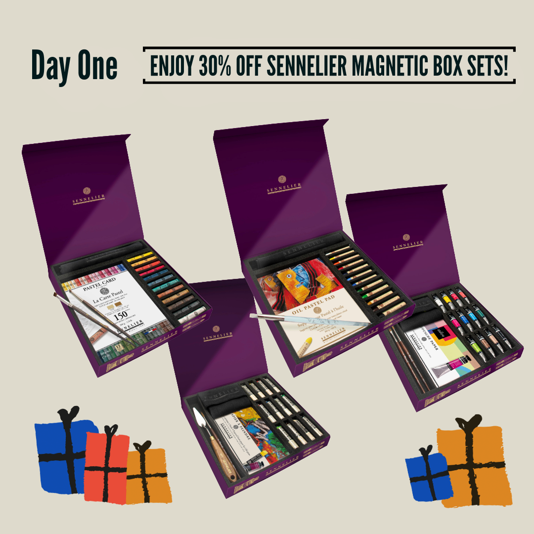 Sennelier Magnetic Cardboard Gift Sets