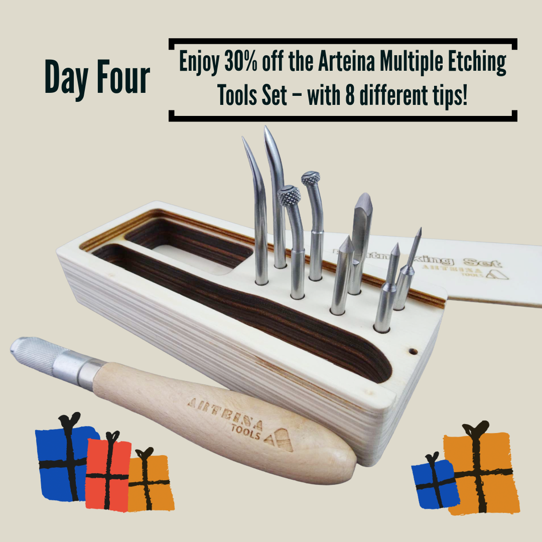 Arteina Multiple Etching Tools Set
