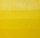 An aquatint test print in yellow showing 4 depths of tone.