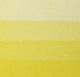 An aquatint test print in yellow showing 4 depths of tone.