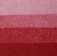 An aquatint test print in red showing 4 depths of tone.