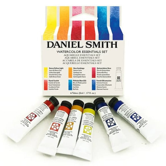 Daniel Smith Essentials Watercolour Set 6 x 5ml Tubes