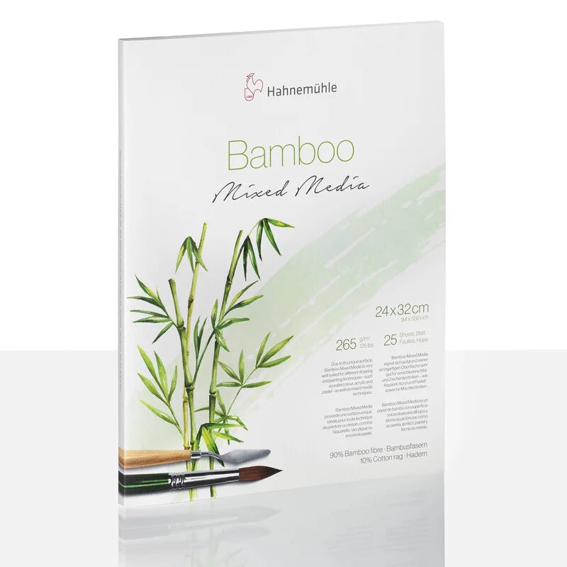 Hahnemühle Natural Line Bamboo Mixed Media Block Melbourne Etching