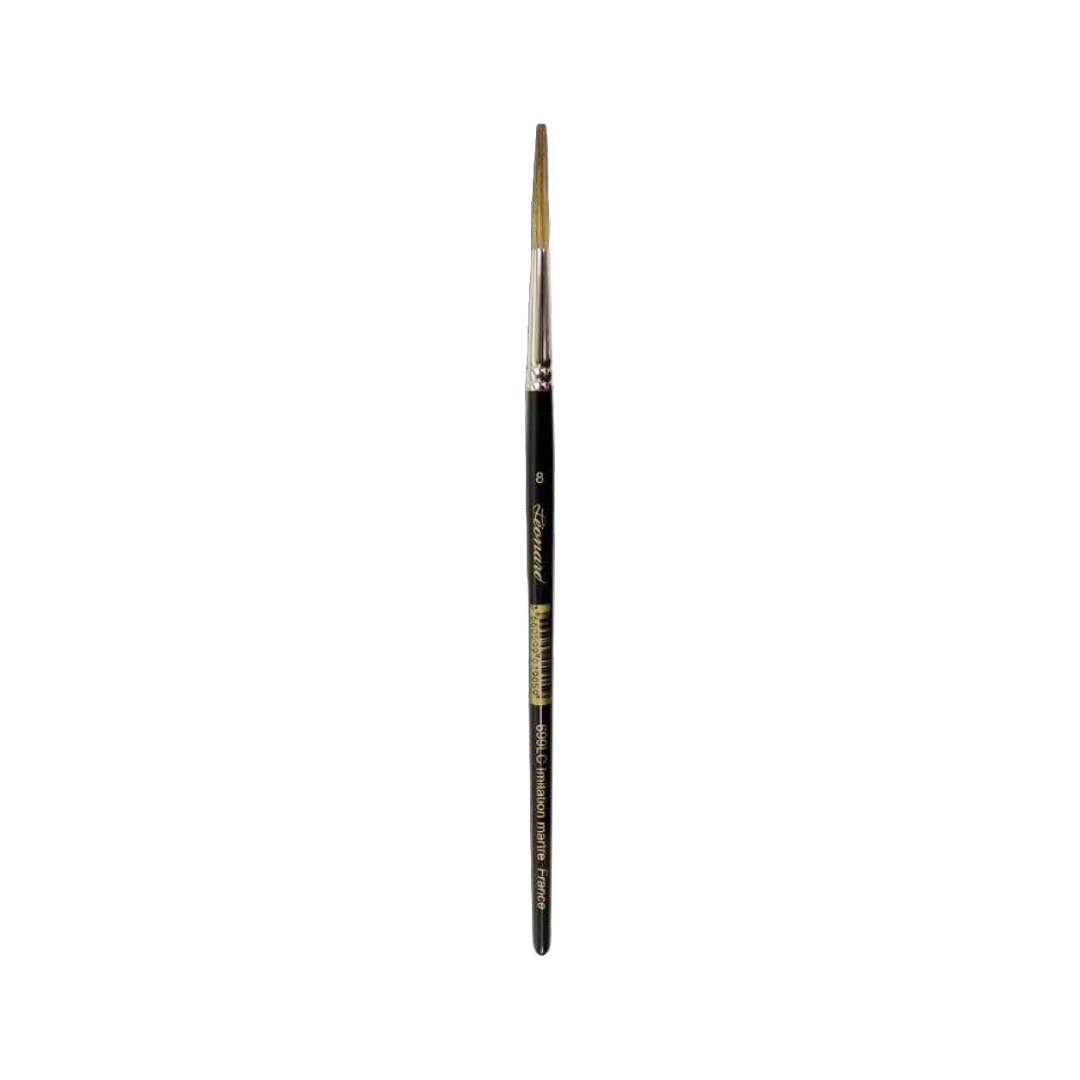 Leonard 699LC Imitation Sable Lettering Brush Round