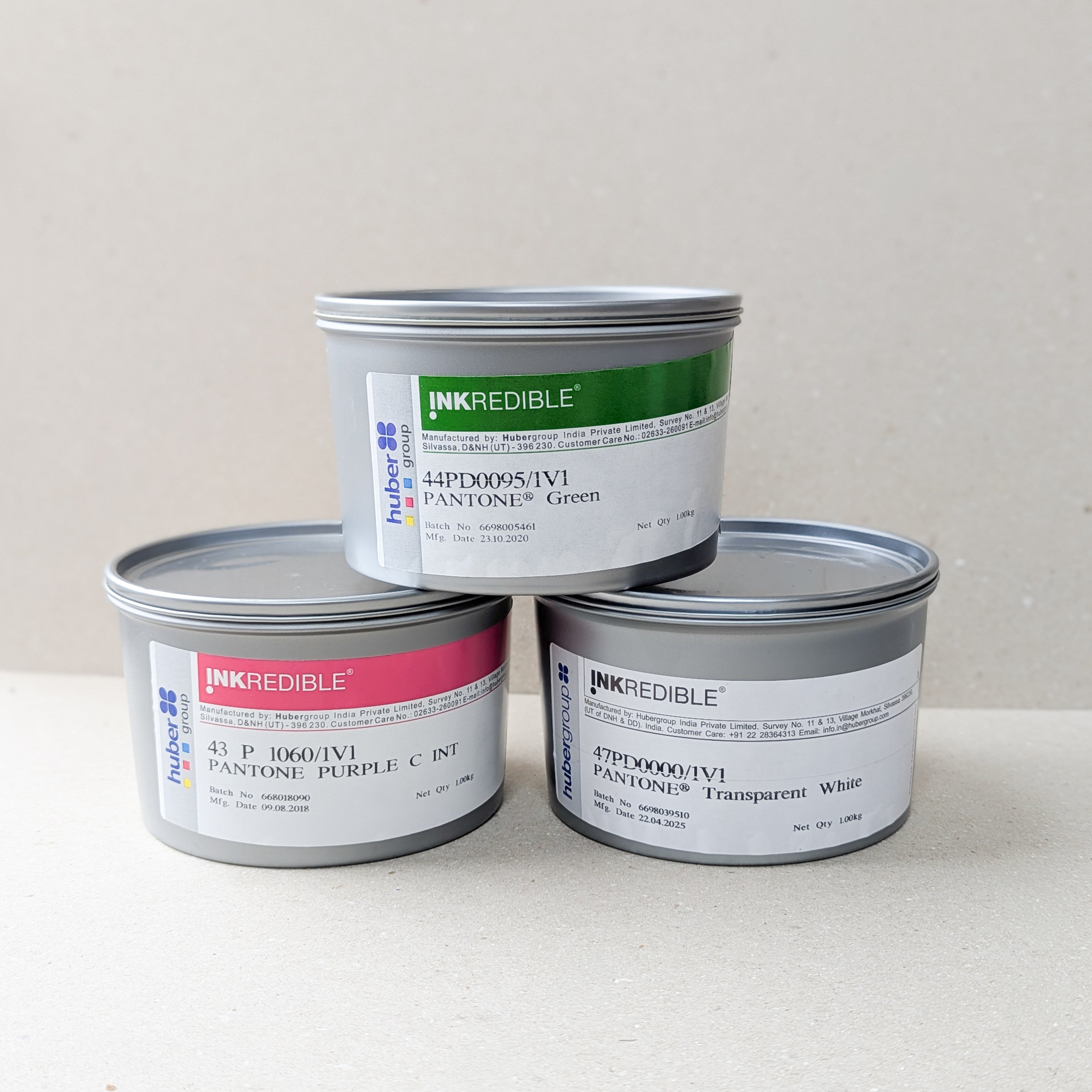 M.E.S. Relief Ink 1kg Tins