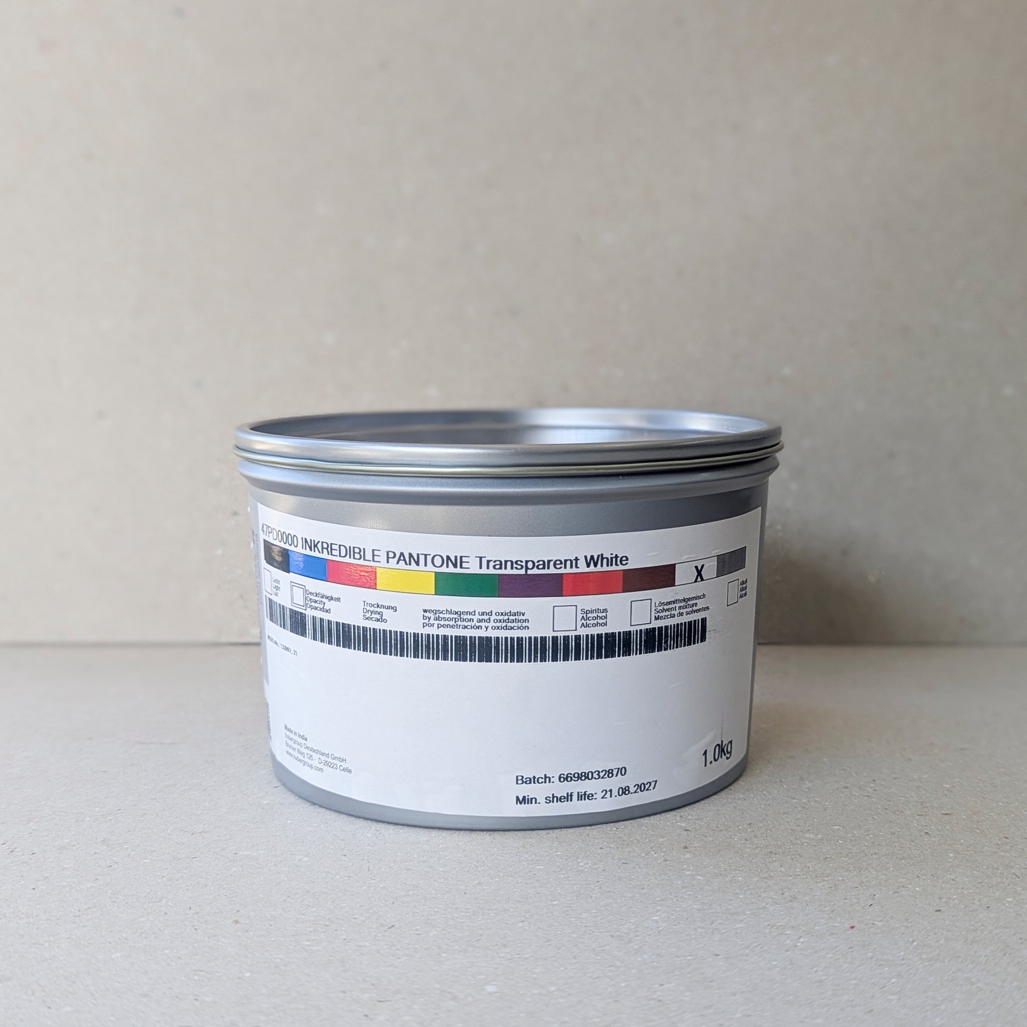 M.E.S. Relief Ink 1kg tins