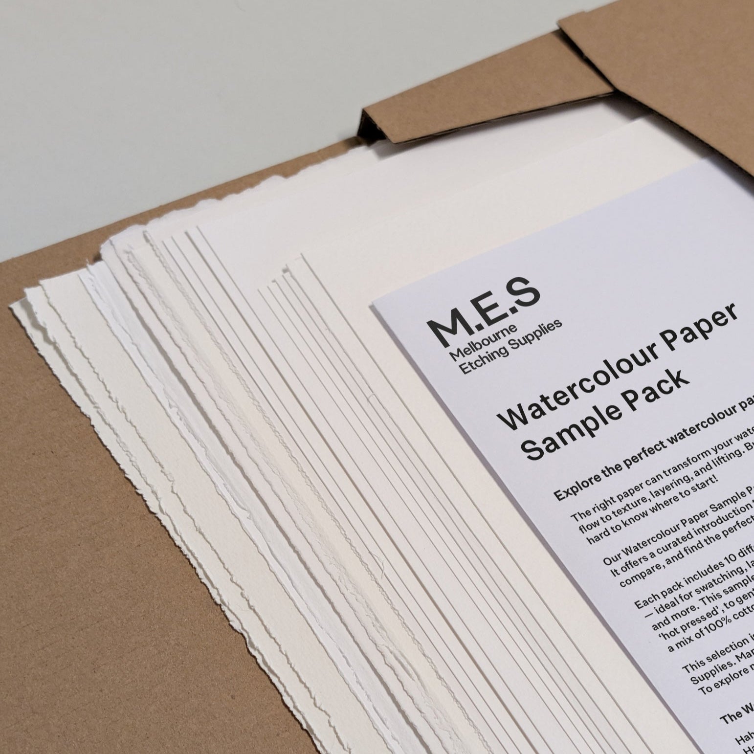 Watercolour Paper Sample Pack