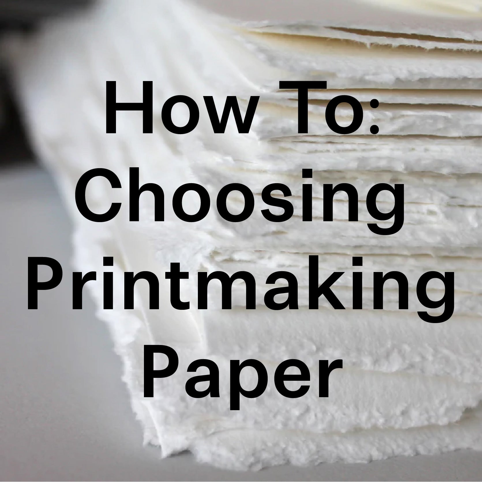 Printmaking Paper - Melbourne Etching Supplies - Fine Art Materials Online