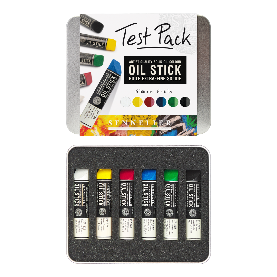 Sennelier Test Pack of Oil Sticks