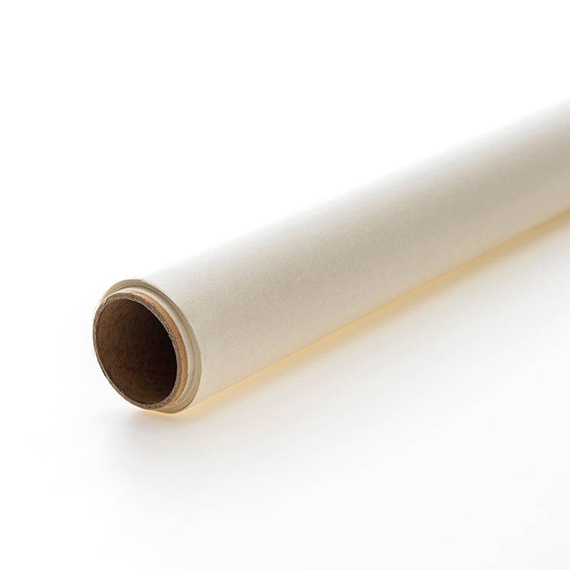 Roll of paper on a white background