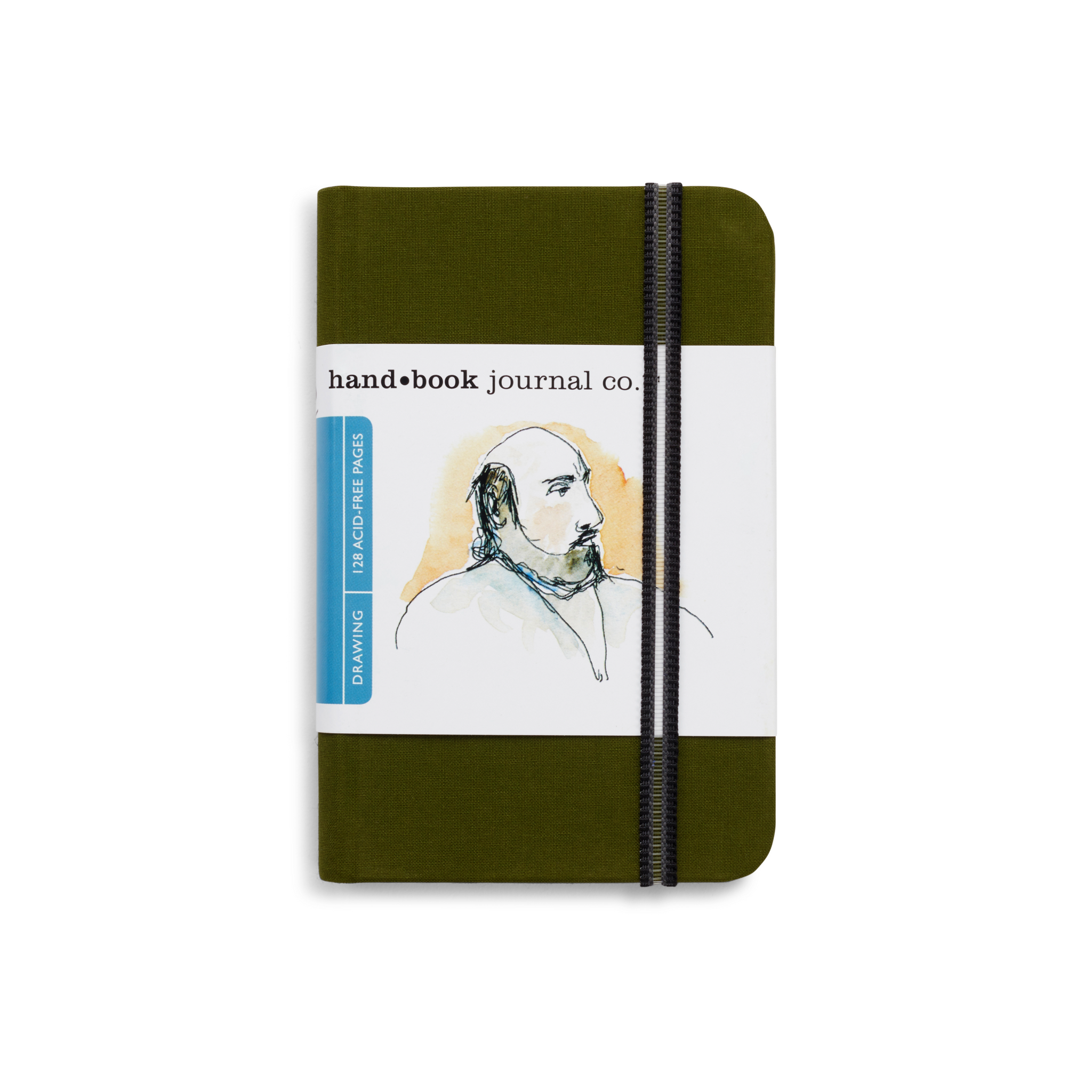 Speedball Travelogue Hand Book Journals (Cadmium Green)