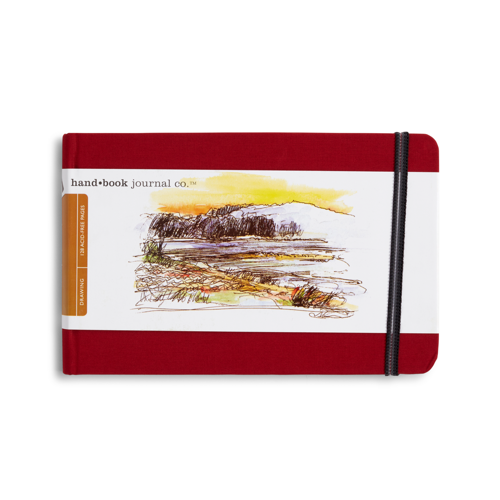 Speedball Travelogue Hand Book Journals (Vermillion)