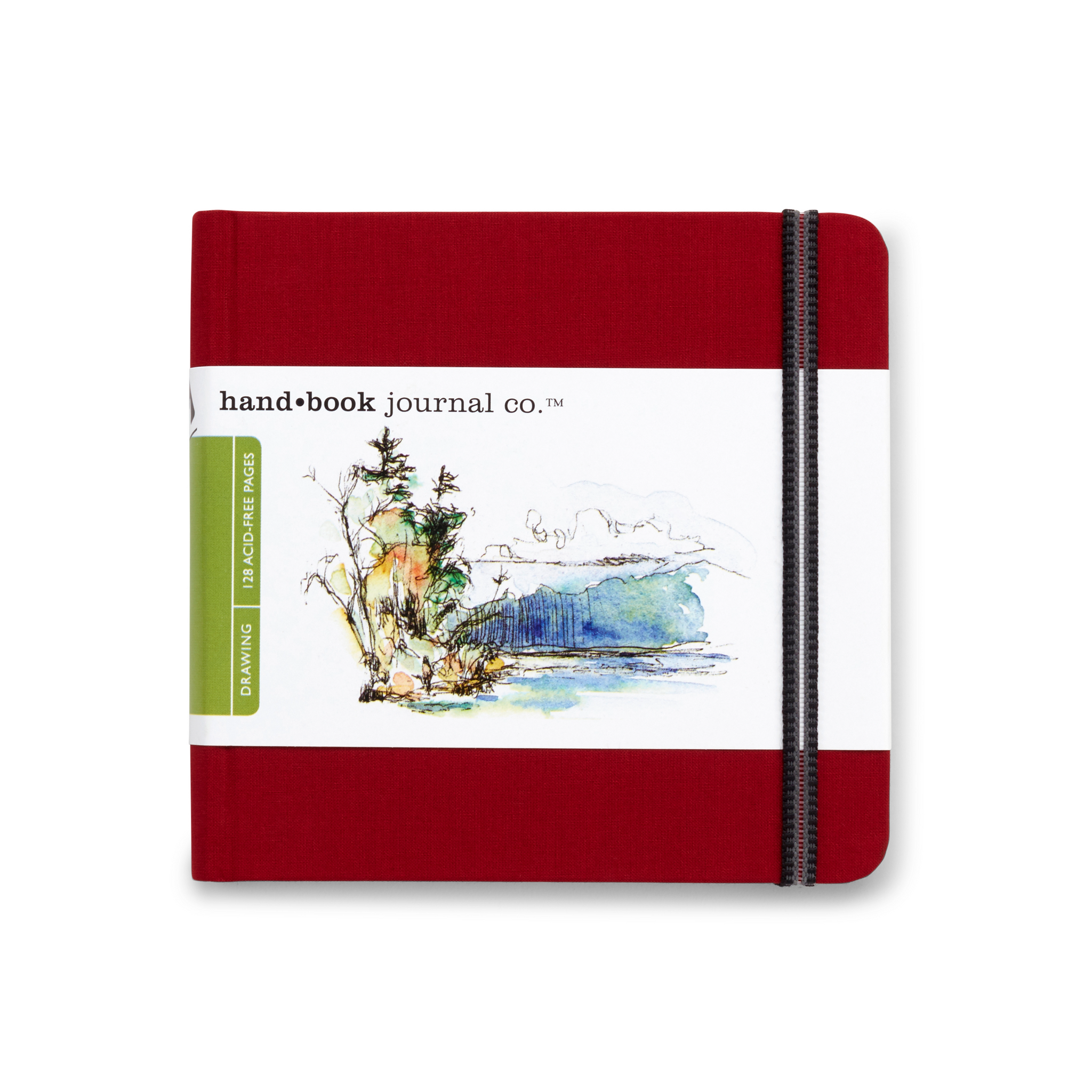Speedball Travelogue Hand Book Journals (Vermillion)