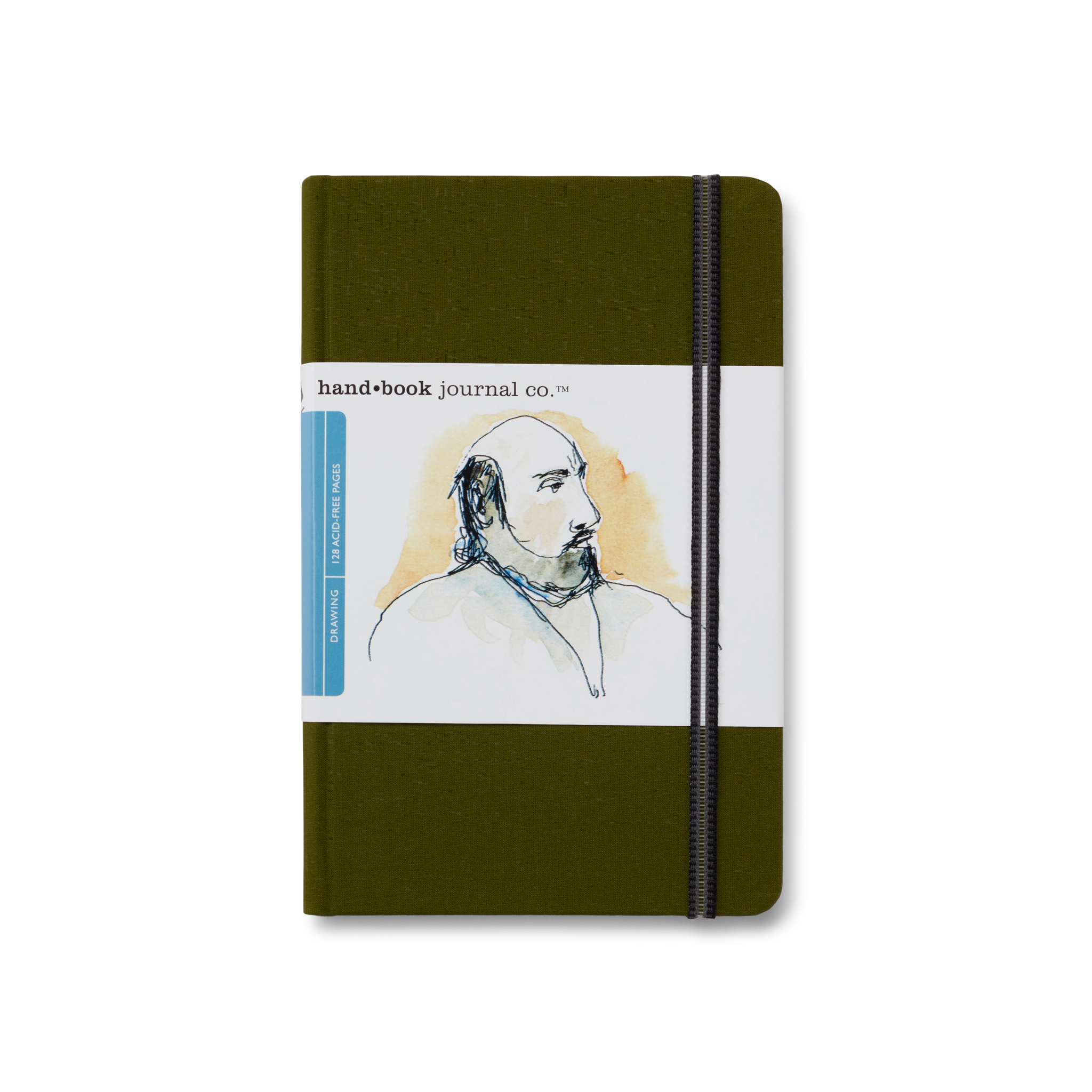 Speedball Travelogue Hand Book Journals (Cadmium Green)