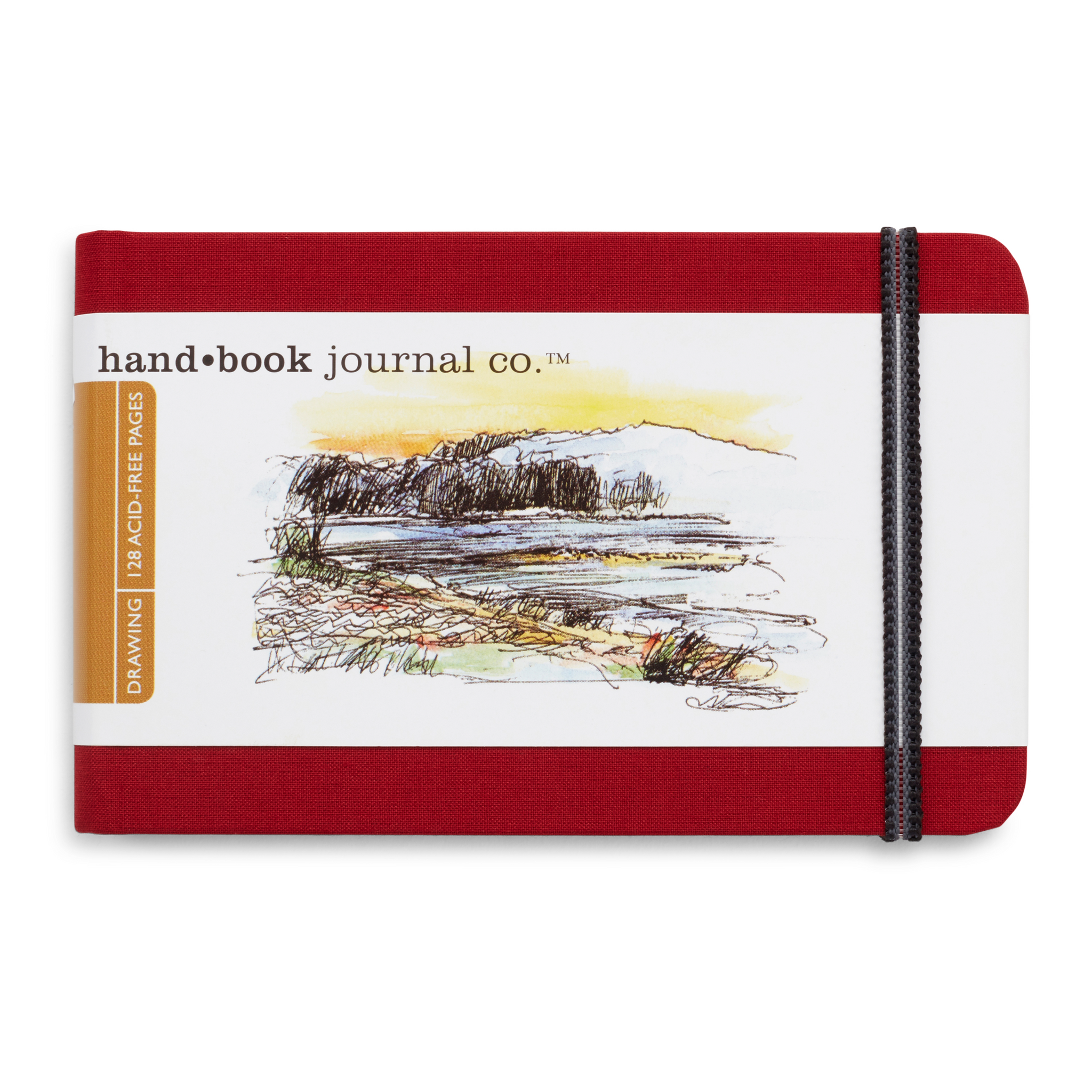 Speedball Travelogue Hand Book Journals (Vermillion)