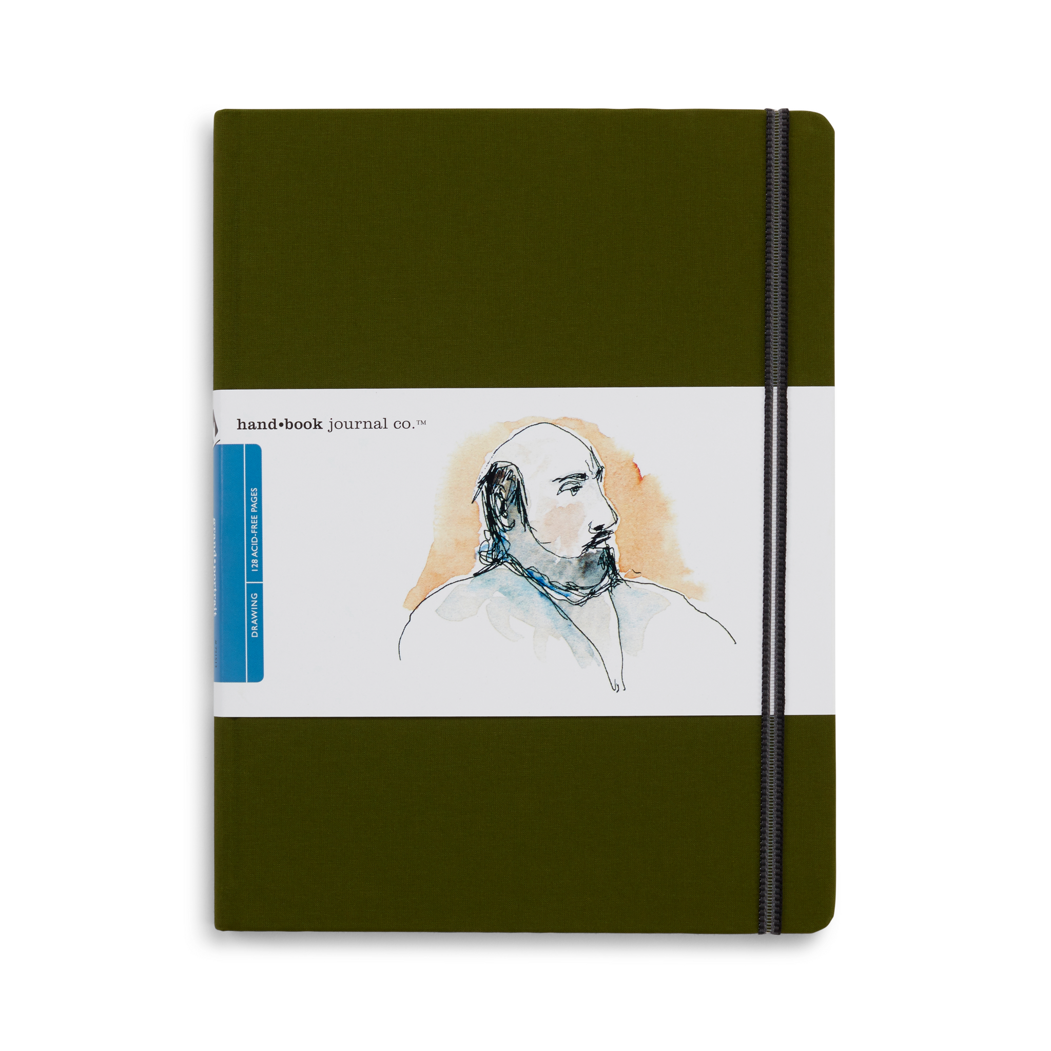 Speedball Travelogue Hand Book Journals (Cadmium Green)