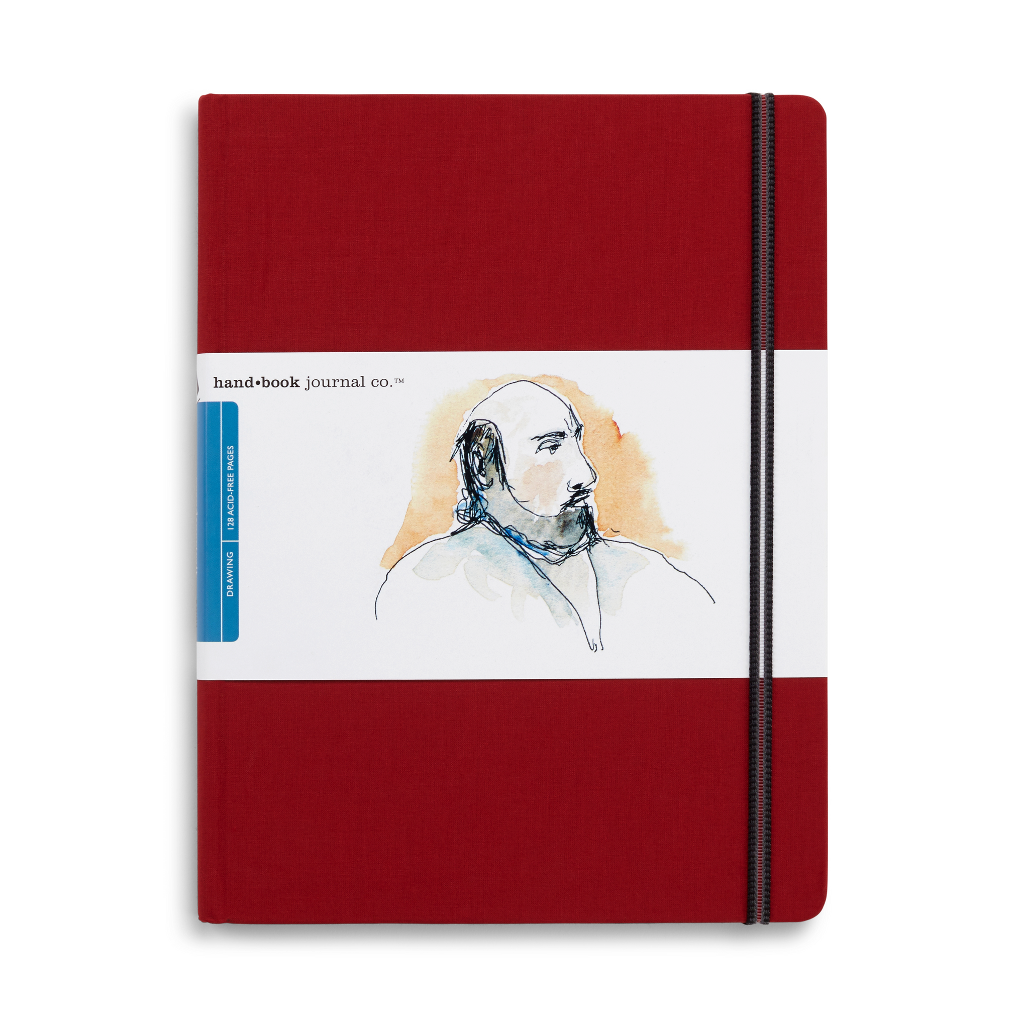 Speedball Travelogue Hand Book Journals (Vermillion)