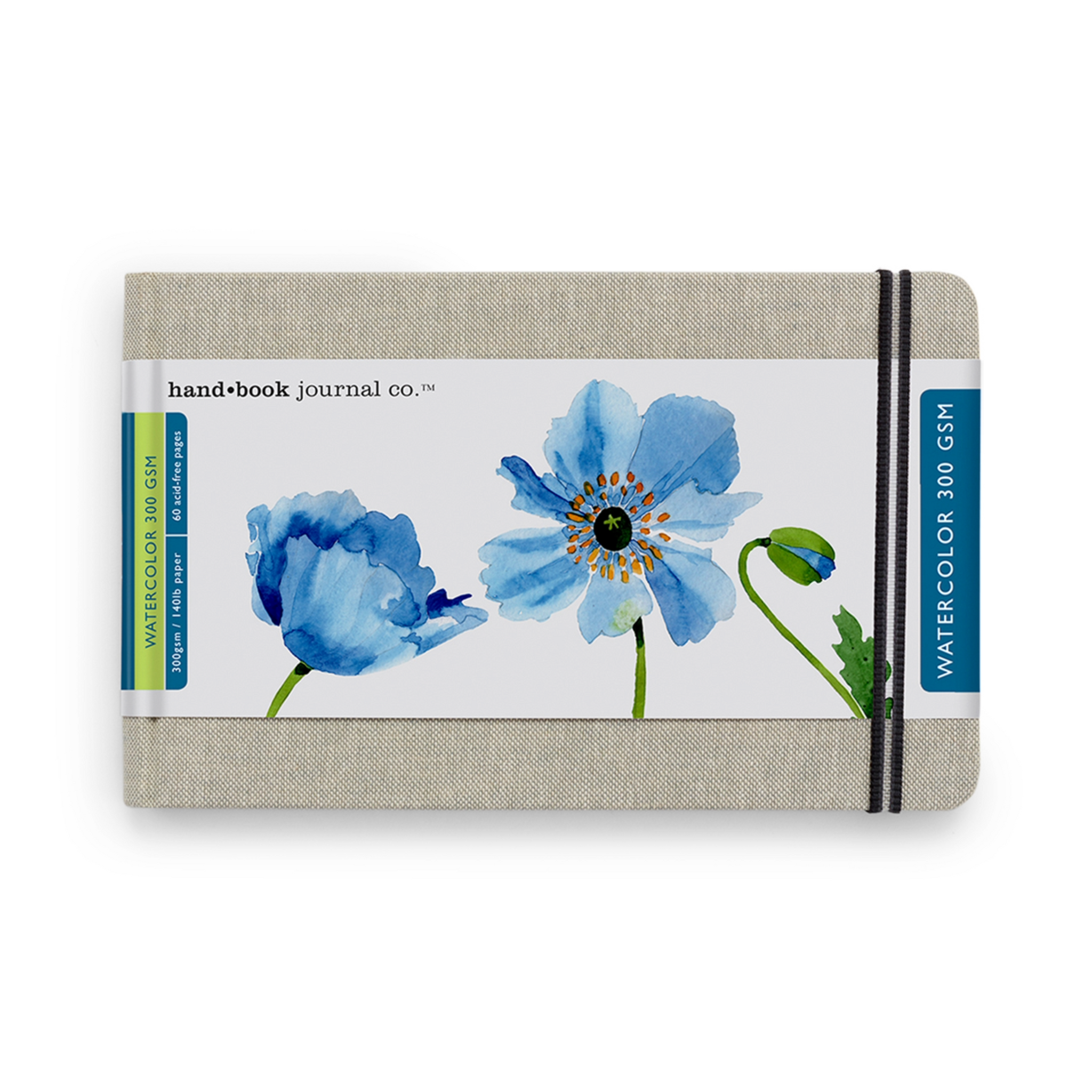 Speedball Travelogue Linen Covered Watercolor Journals 300gsm