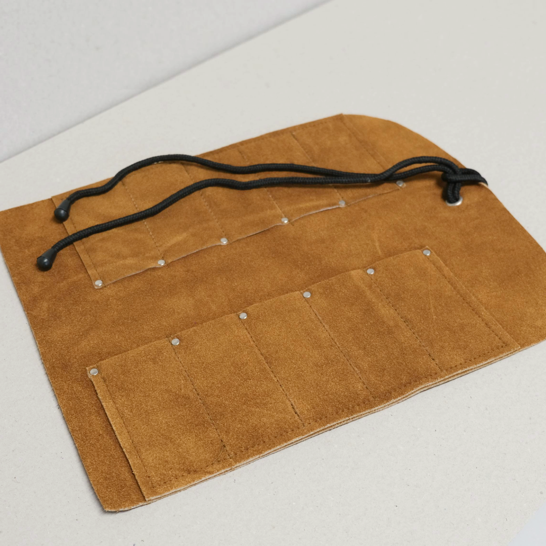 File Tool Rool 10 Inch Leather Tool Roll (10 Pocket)