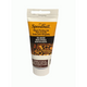 Speedball printing ink tube with yellow and black packaging and brown colour label on a white background.