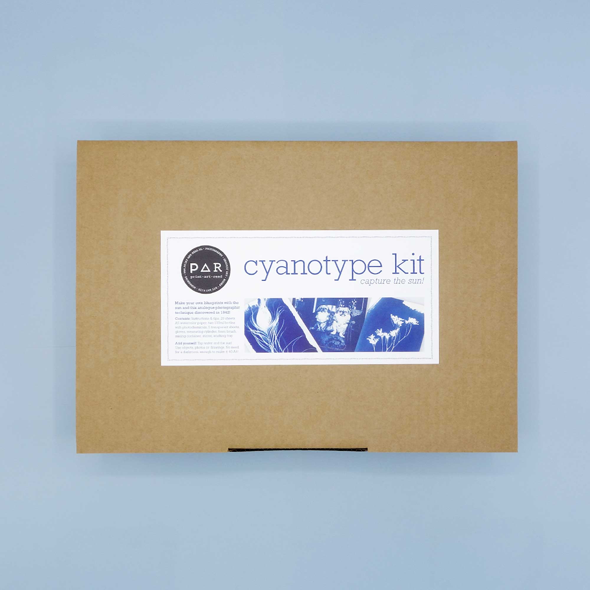 Cyanotype Paper Kit box 