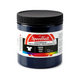 Small tub of dark blue Speedball fabric screen printing ink on a white background