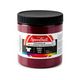 Small tub of burgundy Speedball fabric screen printing ink on a white background