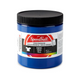 Small tub of blue Speedball fabric screen printing ink on a white background