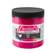 Small tub of magenta Speedball fabric screen printing ink on a white background