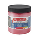 Small tub of red Speedball fabric screen printing ink on a white background