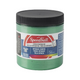 Small tub of light green Speedball fabric screen printing ink on a white background