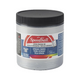 Small tub of silver Speedball fabric screen printing ink on a white background