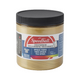Small tub of gold Speedball fabric screen printing ink on a white background