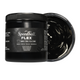 Black Speedball Flex fabric ink jar with a swatch of black ink on a white background